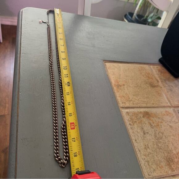 Sabika Long Chainlink Necklace Winter 2021 - Picture 6 of 8